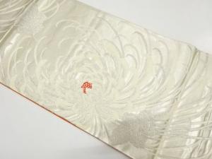 アンティーク　乱菊模様織り出し袋帯（材料）